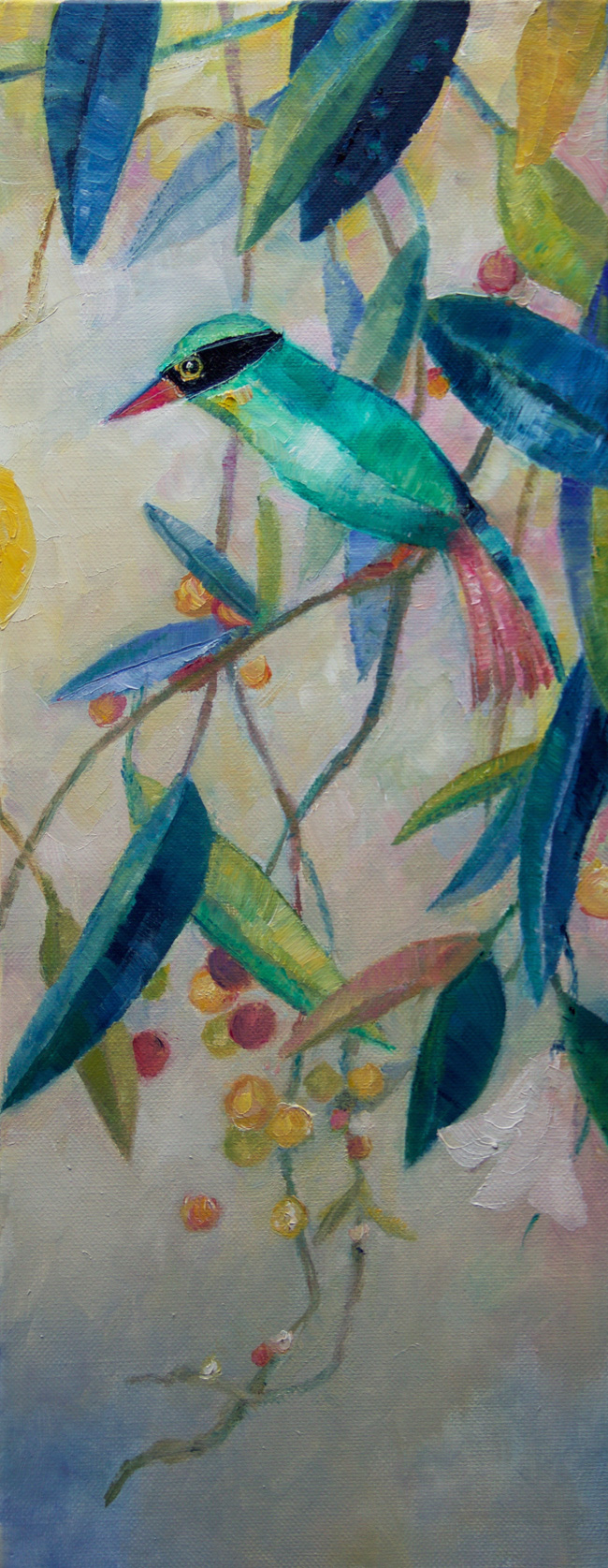 Öl auf Leinwand, 20 x 50 cm