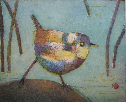Kleiner Vogel unterwegs