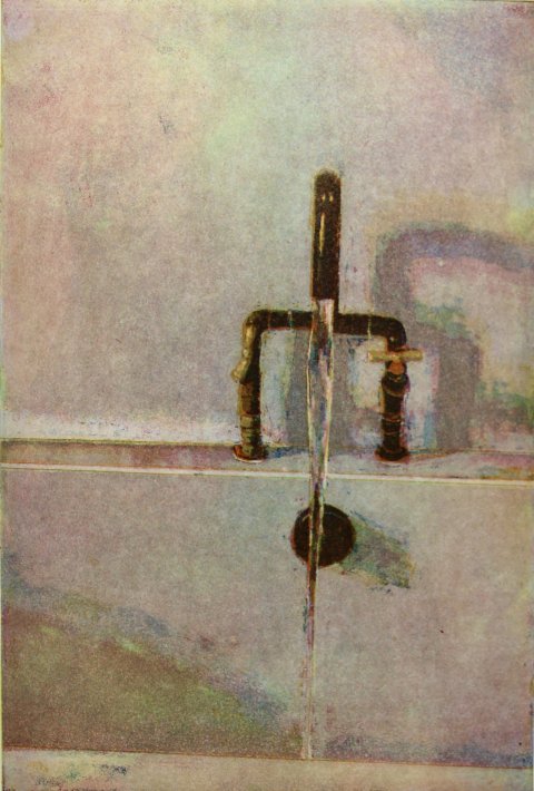 Stillleben mit Wasserhahn
