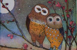 Eulenpärchen
